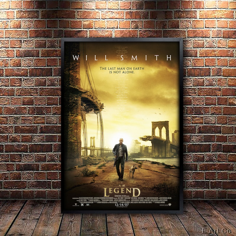 I Am Legend Movie Poster - Etsy