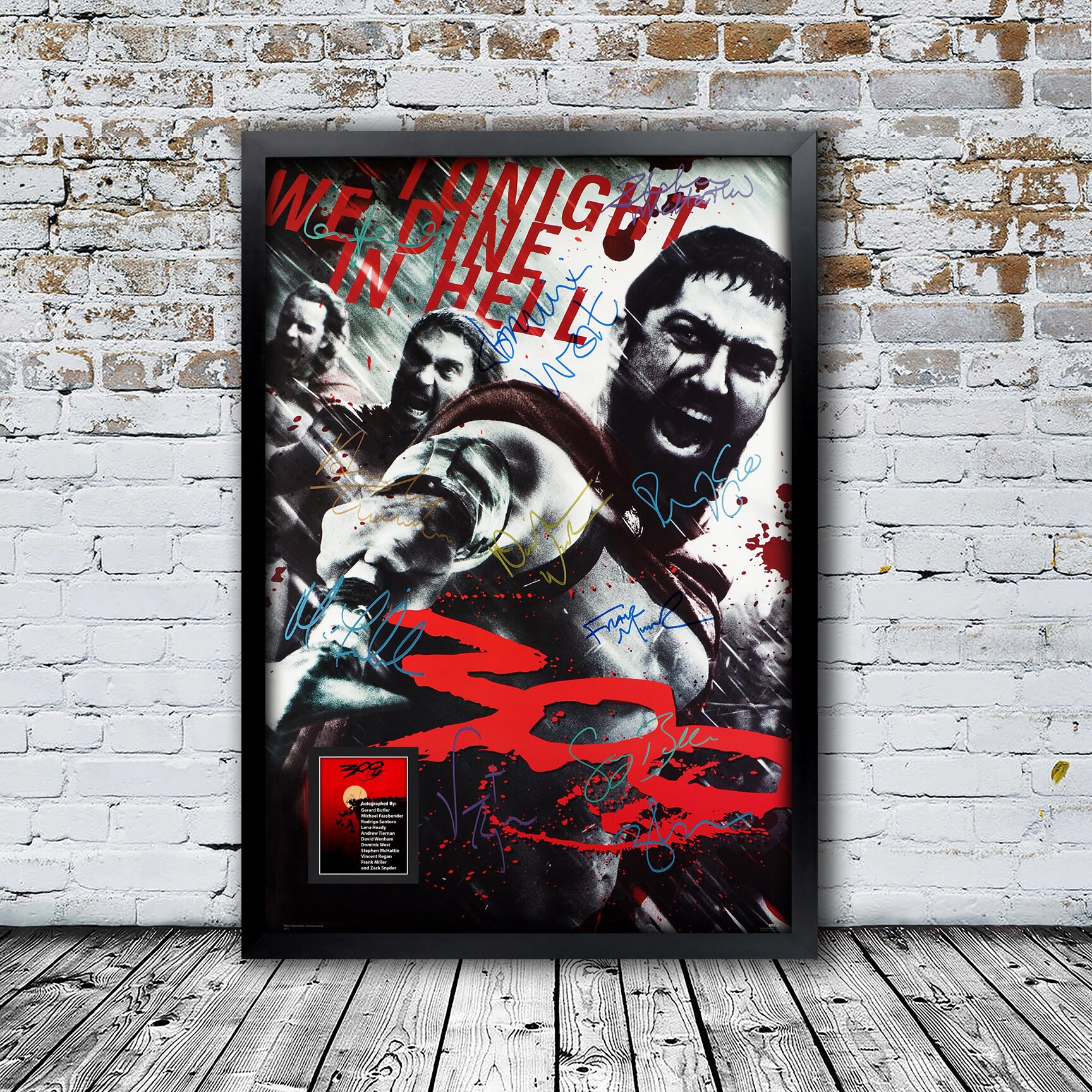 Quadro decorativo Poster 300 This Is Sparta Filme Cinema Arte no