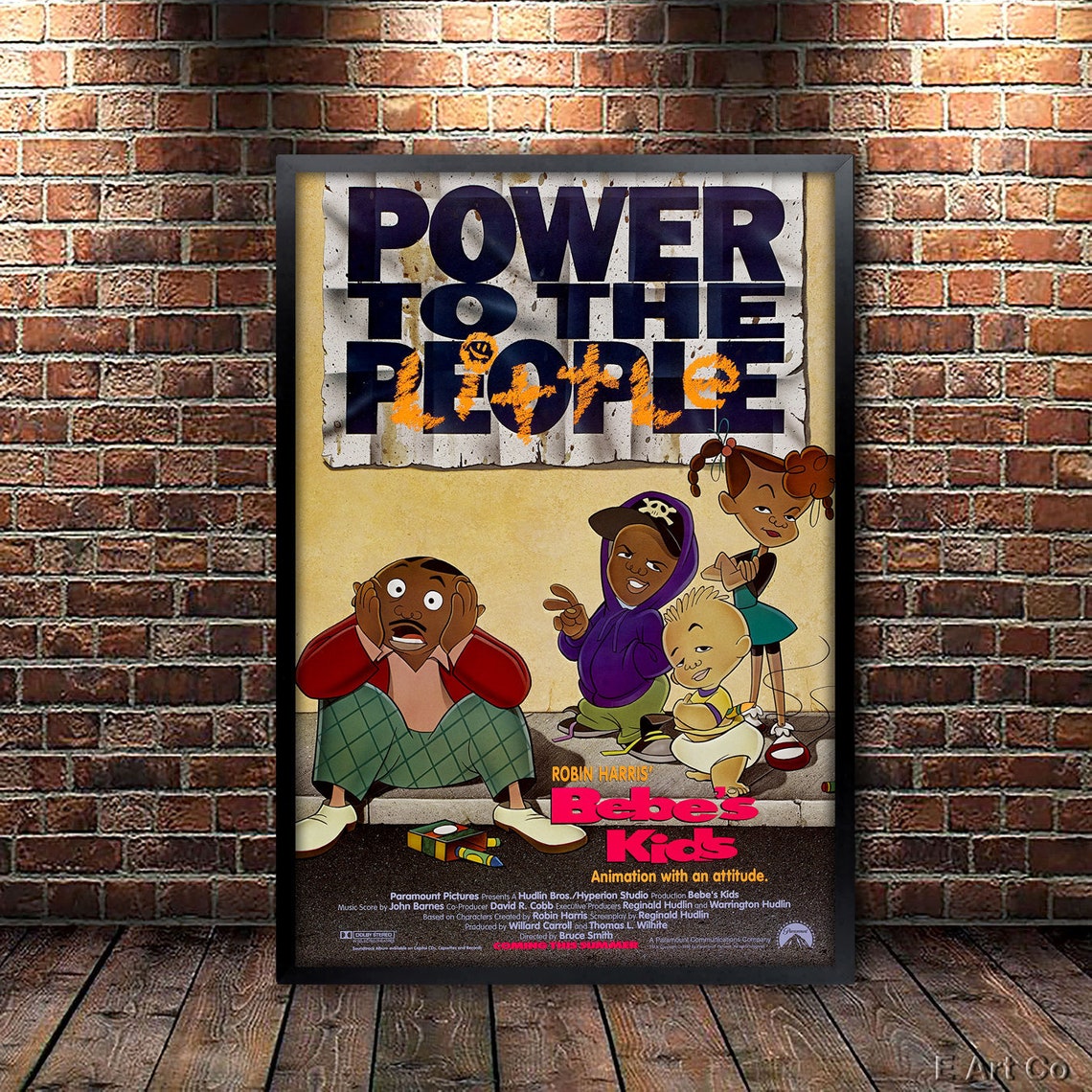Bébé's Kids Movie Poster Framed and Ready to Hang. Etsy