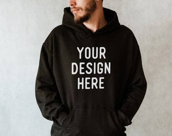 Download Black Hoodie For Man Etsy