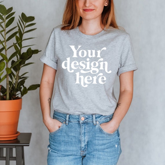 bella canvas heather athletic