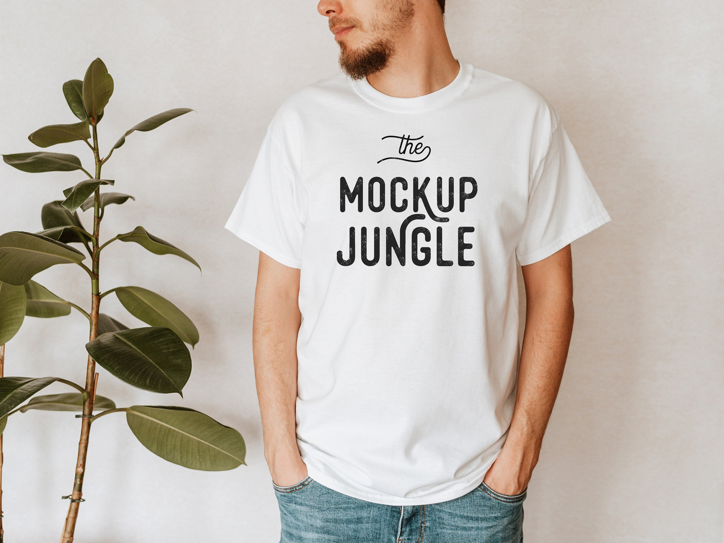 Gildan T-shirt Mockup Gildan | Etsy