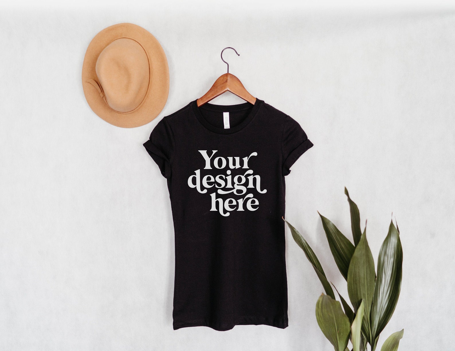 Bella Canvas 6004 Black Mockup T-shirt Mockup Black Bella - Etsy