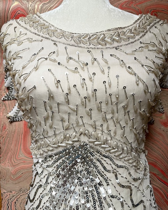 1950s Silk gown