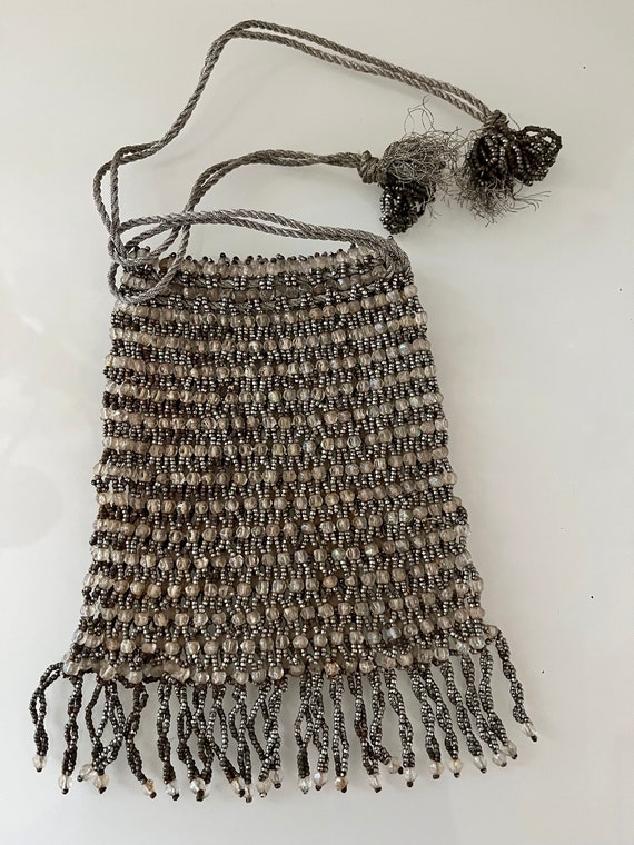 Victorian beaded bag