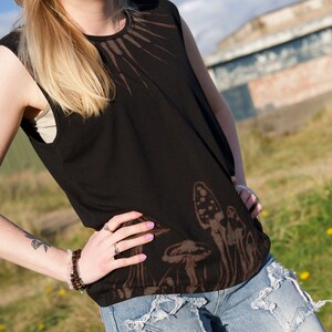 Top tenido con lejia Etsy Espana