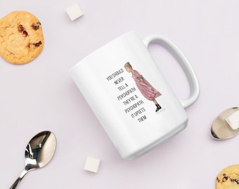 Villanelle Mug - Killing Eve Mug, Psychopath Mug, Jodie Comer, Sandra Oh, Villanelle X Eve Polastri, Killing Eve Quote Mug