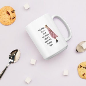 Kubek Villanelle-kubek Killing Eve, kubek psychopaty, Jodie Comer, Sandra Oh, Villanelle X Eve Polastri, kubek z cytatem Killing Eve