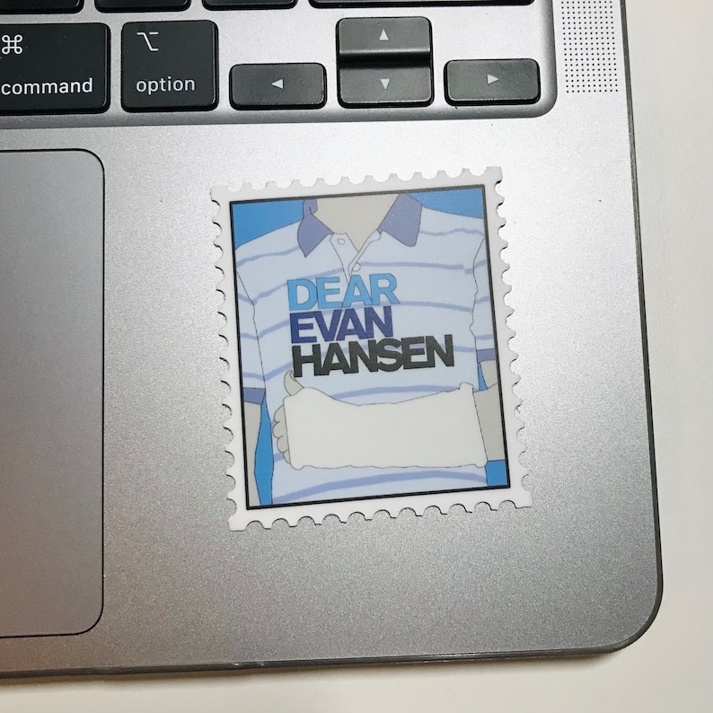 Broadway Stamp Stickers (Vinyl) - Broadway Stickers, Musical Stickers, Hamilton, Waitress, Six, Hadestown, Wicked, DEH afbeelding 7