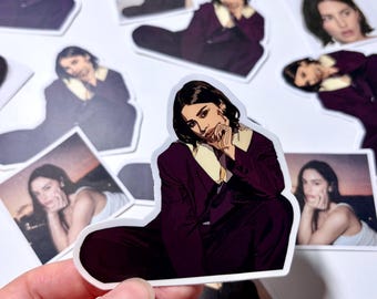 Gracie-Inspired Digital Art Sticker - Gracie Abrams, The Secret of Us, Gracie Gift