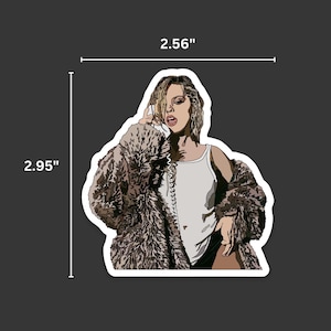 Reneé Rapp Digital Art Stickers (BITE ME, Coachella) - Reneé Rapp Sticker, Reneé Rapp Shirt, Reneéchella, Leave Me Alone, Snow Angel image 8