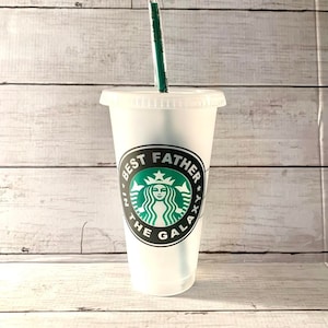 Darth Vader Star Wars Starbucks Reusable Venti Cup Tumbler Fathers Day Gift Personalization
