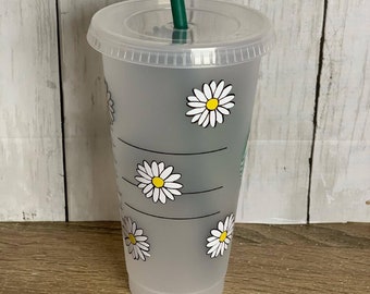 Daisy Starbucks reusable venti cup tumbler Daisys