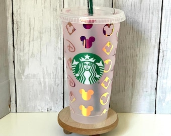 Disney Inspired Mickey Mouse Starbucks Reusable Venti Cup Tumbler