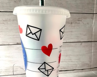 Be Nice To Me Post Office Starbucks Venti Cold Cup