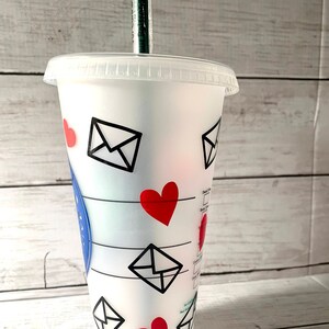 Be Nice To Me Post Office Starbucks Venti Cold Cup