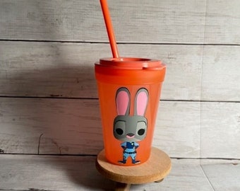 Barn Zootopia Judy Återanvändbar Mugg