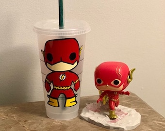 The Flash Starbucks Reusable Venti Cold Cup Tumbler