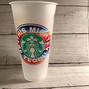 Serape This Might Be Tequila Starbucks Reusable Venti Cold Cup Tumbler