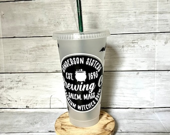 Sanderson Sisters Brewing Starbucks reusable venti cup tumbler Witches