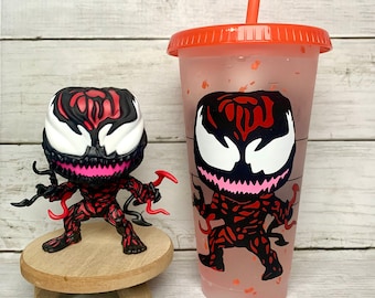 Tazza venti riutilizzabile Carnage Venom Spiderman Starbucks