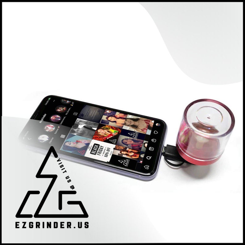 Herbal EZ-Grinder Phone Accessory