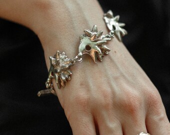 Bracelet Manchette Vintage Nelly Biche De Bere – Années 90, Signé, Référence 5 289 – Occasion Très Bon état