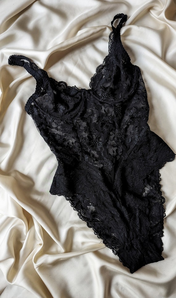 RARE vintage 1990 Marvel La Perla black roses tra… - image 3