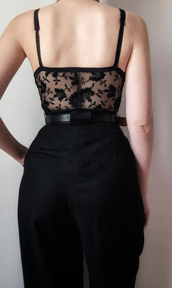 RARE vintage 1990 Marvel La Perla black roses tra… - image 9