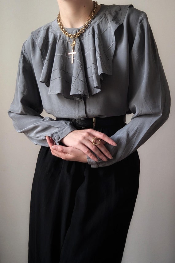 1970s Emmanuelle Khanh blouse – Souvenir Vintage