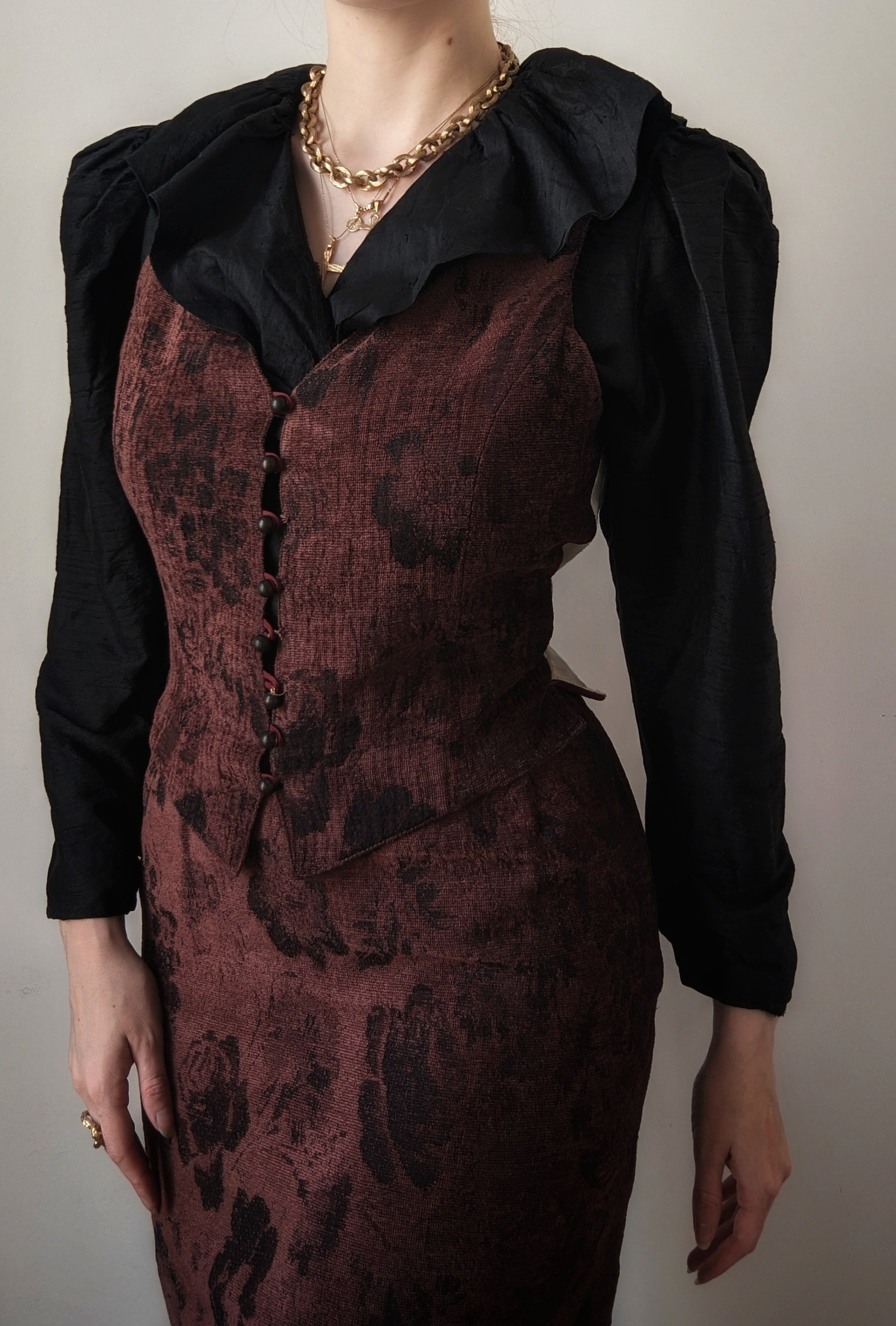 COLLECTOR Couture 1993 Lolita Lempicka Vintage Skirt and