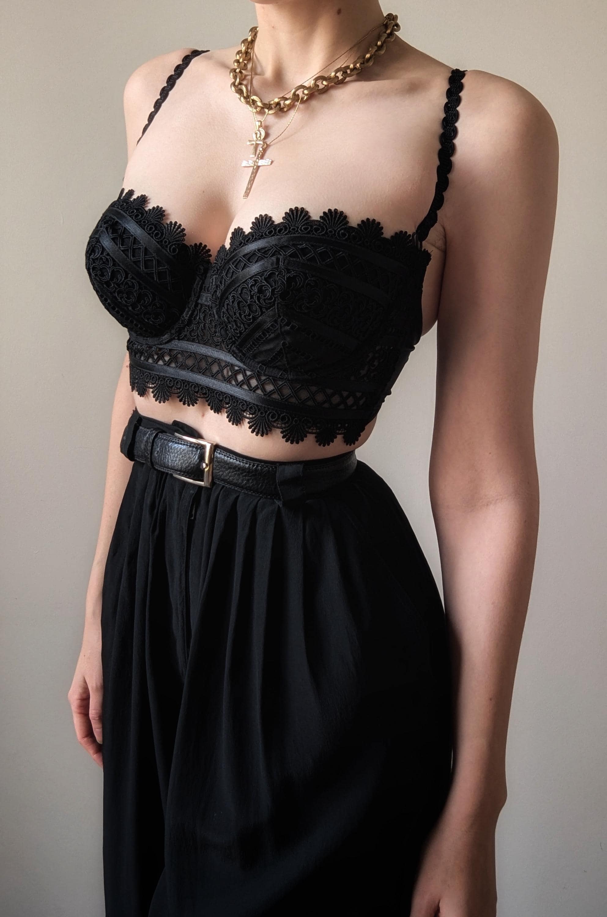 SUPER RARE Ravage Paris Lingerie Bra Bustier White Bride 36 - Etsy