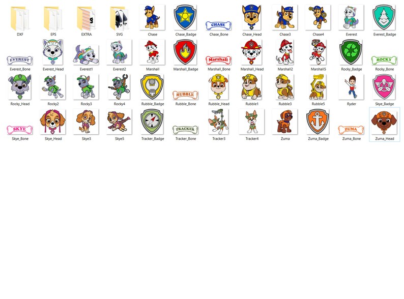 Free Free Paw Patrol Svg Bone 790 SVG PNG EPS DXF File