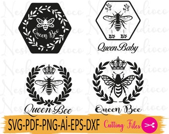 Download Queen Bee Svg Etsy