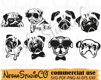Download Pug Life Svg Etsy