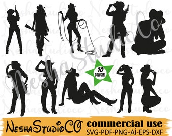 Download Cowgirl Svg Etsy