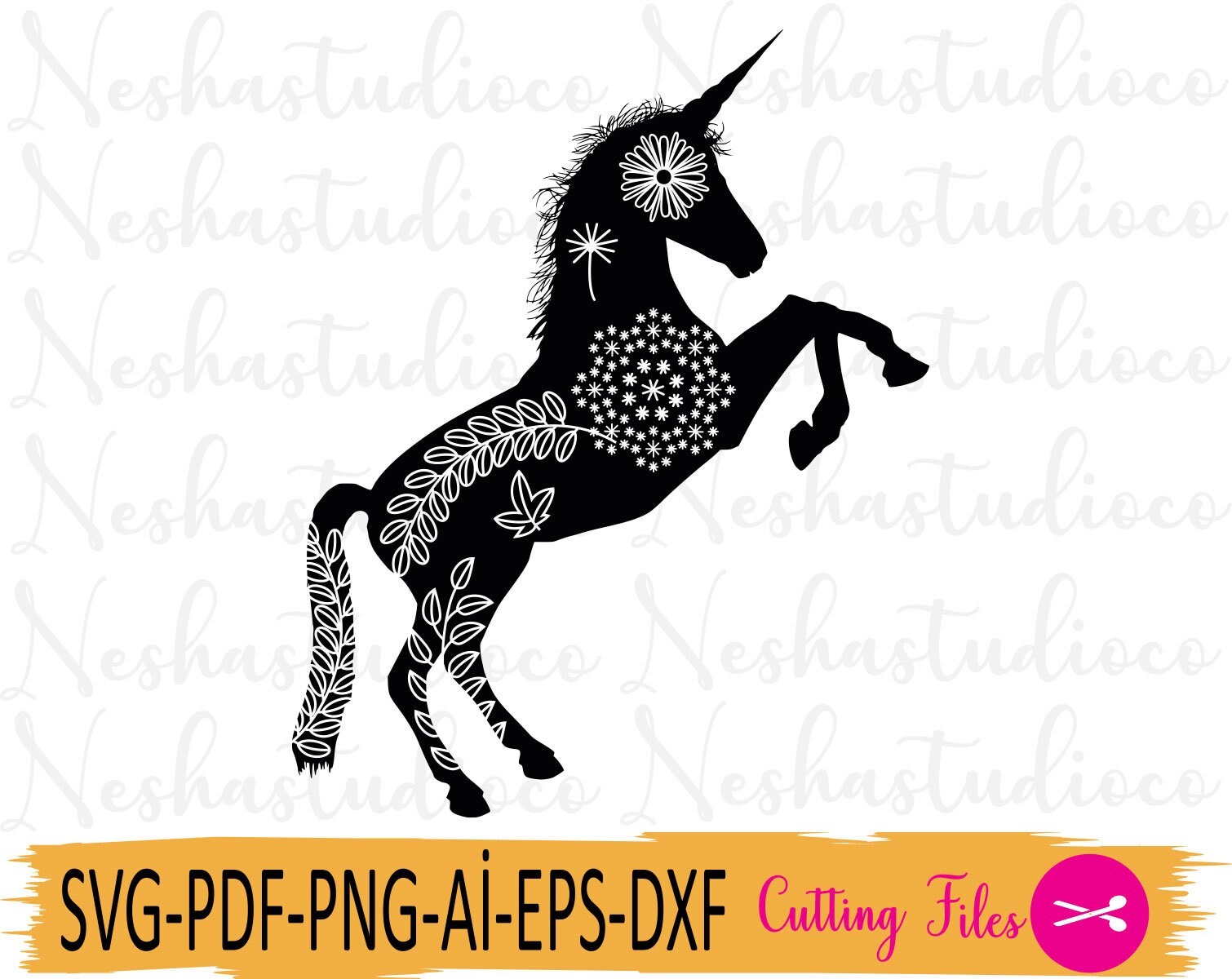 Free Free 347 Floral Horse Svg Free SVG PNG EPS DXF File