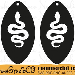 Cobra svg, Brincos de cobra svg, Lágrimas svg, Brincos de couro svg, Brincos de lágrima svg, Arquivo de corte de brincos, Cobra png, Lágrimas svg, dxf