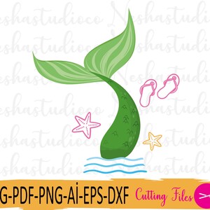 Meerjungfrau SVG, Meerjungfrau Geburtstagskind SVG, Meerjungfrau Schwanz SVG, Meerjungfrau Schwanz SVG, Sea Beach SVG, Cricut, Silhouette Cut Files
