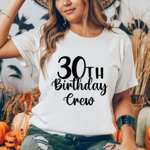 30th Birthday Crew Svg,Thirty Birthday Svg,30th Birthday Crew Svg,Birthday svg,Birthday cutfile,Download svg,silhouette svg,png