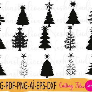 Christmas Tree bundle Svg,Christmas Tree Svg, Christmas tree cut file svg,Tree Christmas Svg,Christmas SVG,christmas tree clipart,silhouette