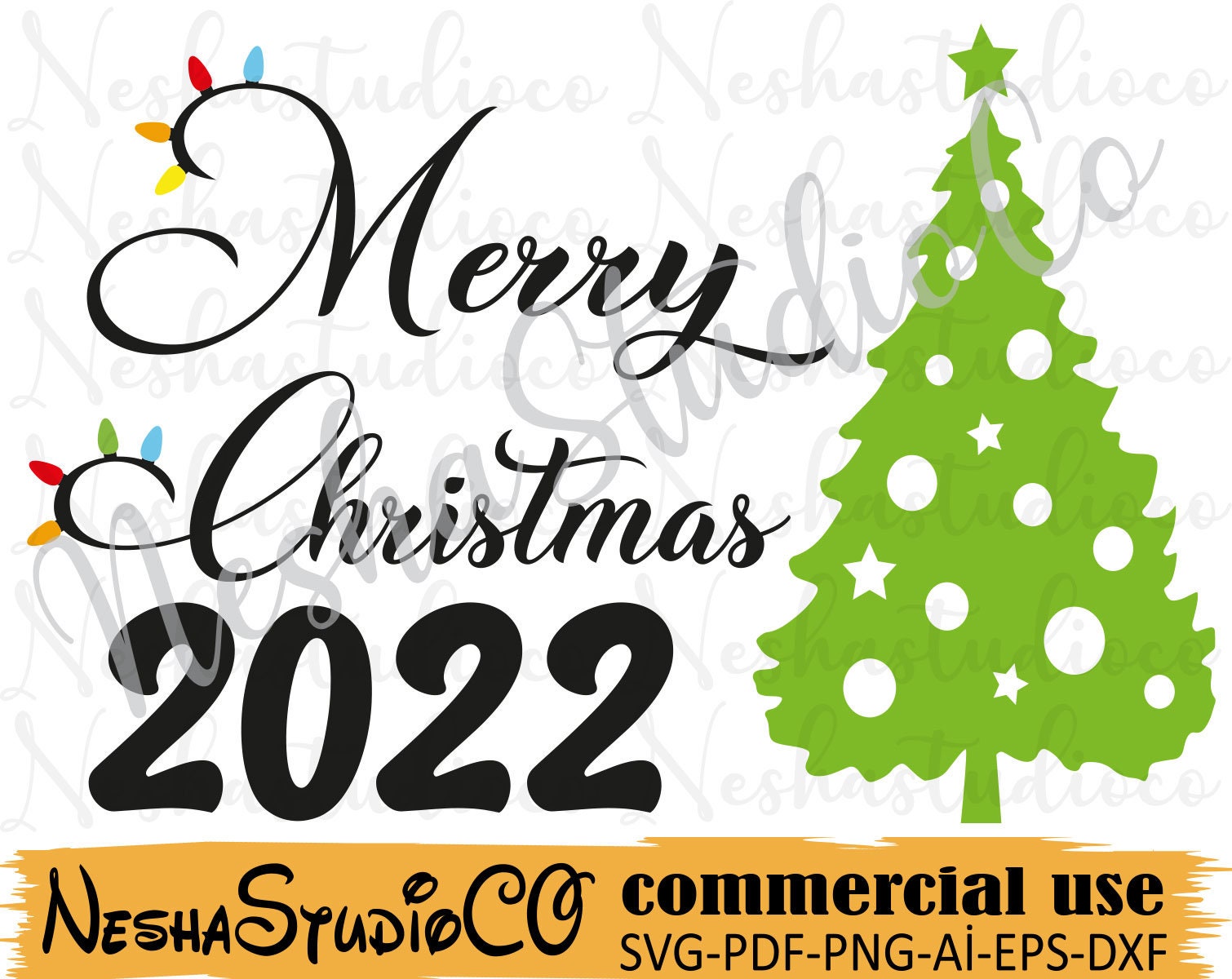 Merry Christmas Svgchristmas 2022 Svg2022 Svgchristmas | Etsy
