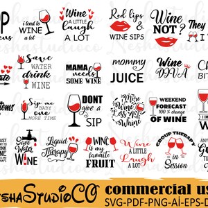 25-Wine Svg Bundle, Wine Svg, Drinking Svg, Wine Quotes, Funny Svg Quotes ,Wine Glass Svg, Svg Bundle, Wine Sayings Svg, Drinking Quotes Svg
