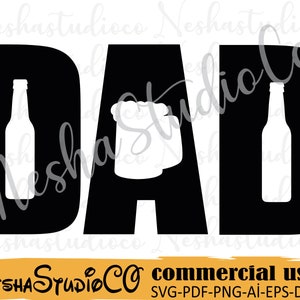 Svg papa, papa chasse, svg fête des pères, papa vie svg, svg papa, fichier vectoriel papa, clipart père, papa png, papa, fichiers pour Cricut, silhouette ours