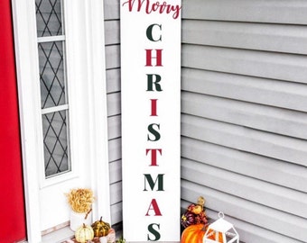Merry Christmas veranda teken, Merry Christmas veranda magerder, kerst veranda decor, kerst veranda magerder, vrolijk kerst teken, kerst teken