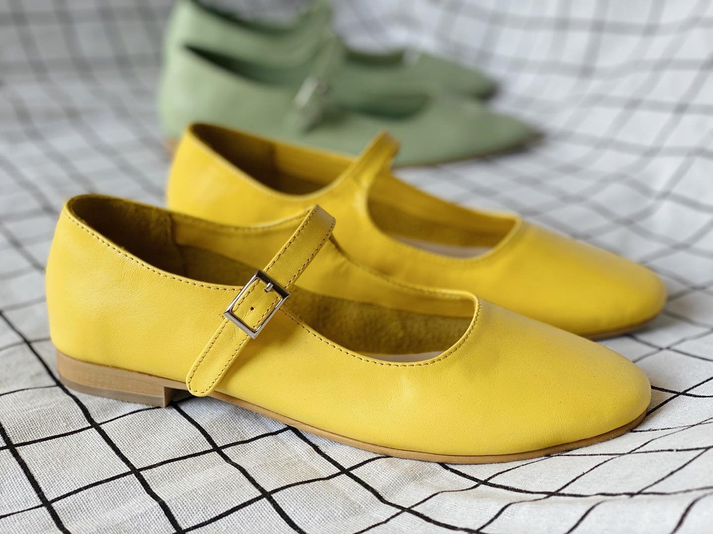 Womens Yellow Shoes.