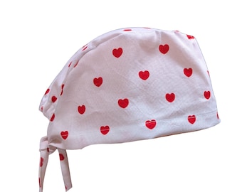 Boxers Dungeon Crawler, bonnet de bloc opératoire rouge à cœur, élastique européen, doublure et boutons en option, doublure et boutons en satin.