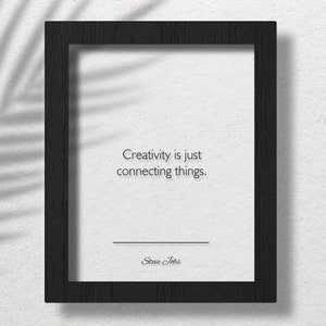 Acrylic Steve Jobs Quote, Steve Jobs Poster, Motivation Quotes, Steve Jobs Wall Art