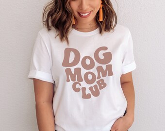 Retro dog mom shirt, Dog Mama tee, Dog Lover Gift, Fur Mom t-shirt, Dog Momma shirt, Gift for Dog Lovers, Dog Mom Clothing