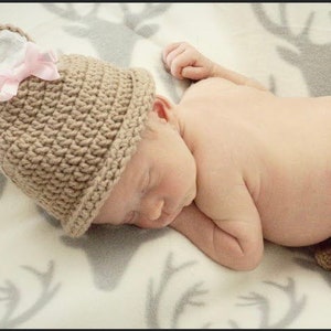 Crochet Baby Fawn Outfit